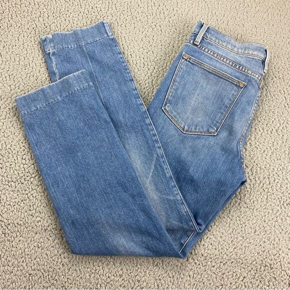 Frame Denim Le High Straight-Leg Cropped Jeans  |  Size:  26 - Picture 5 of 13